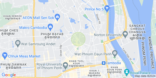 Tuol Sangkae 2村, 雷西郊区, 金边地图