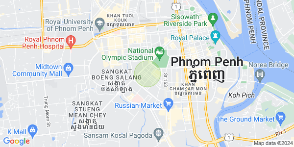 Toul Svay Prey 2镇, 波哥堪, 金边地图