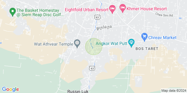 Map of Siem Reap