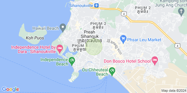 Carte de Sangkat Bei, Sihanoukville