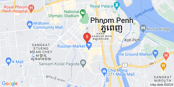 Mapa: Tumnob Tuek, Boeng Keng Kang, Phnom Penh