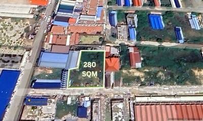 ที่ดิน สำหรับขาย ขนาดที่ดิน 280 ตร.ม.
