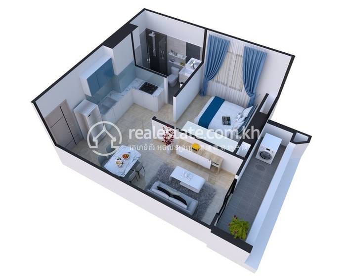 Residence H Sen Sok | Condo Na sprzedaż w Phnom Penh Thmey, Sen Sok, Phnom Penh