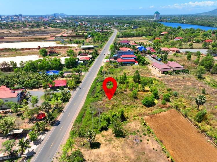 Земля Для Продажи in Kampong Kraeng, Tuek Chhou, Kampot