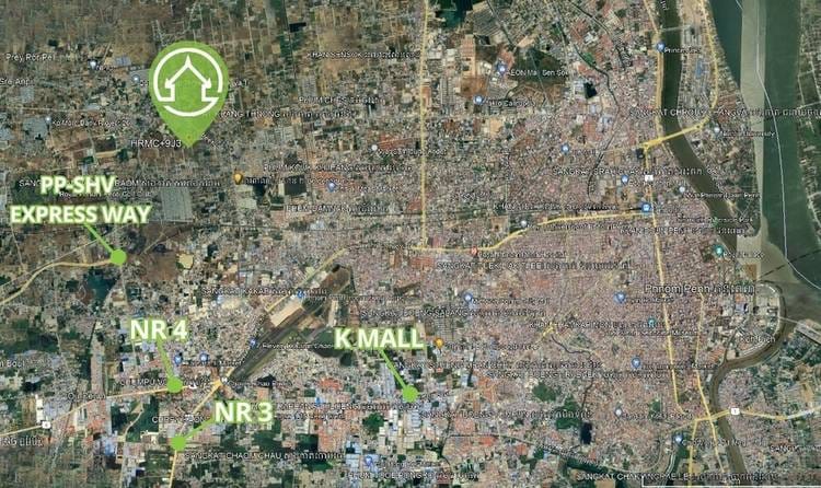 Kouk Roka, Prek Pnov, Phnom Penh에 있는 토지 매매