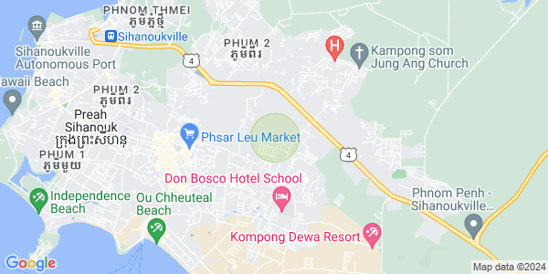 Carte de Sangkat Bei, Sihanoukville