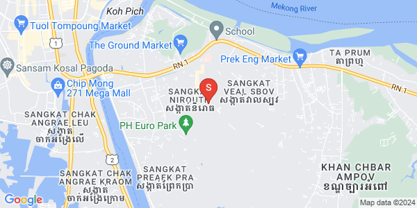 23 P23, Nirouth分区, 铁桥头区, 金边地图