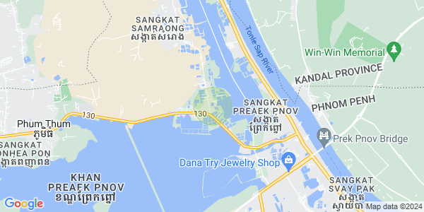 库克·罗卡, 仙市区, 金边地图