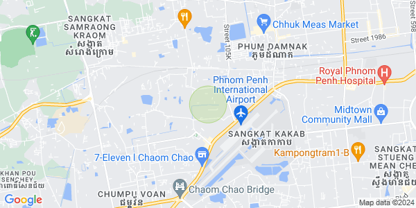Mapa: Kakap, Por Sen Chey, Phnom Penh