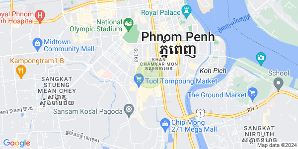 L Residence Boeung Keng Kang IIIの地図