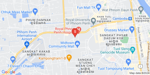 Mapa: Khmuonh, Sen Sok, Phnom Penh