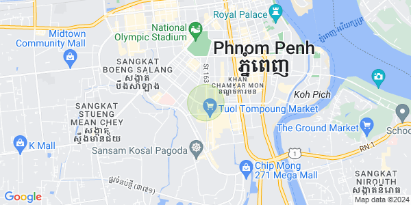 แผนที่ บีเคเค 2, บึงเกงกอง, พนมเปญ