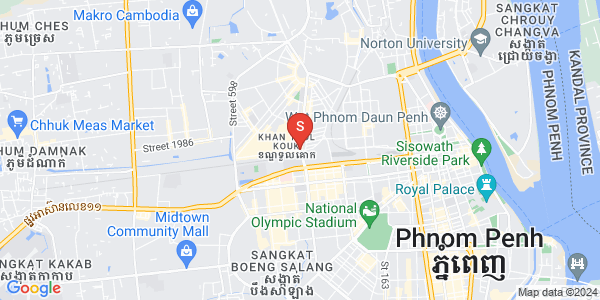แผนที่ 217 Monireth, บึงสลัง, ตuolโกก, พนมเปญ