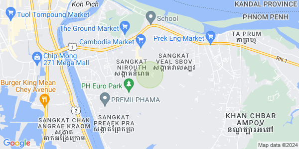Borey Peng Huoth: The Star Platinum Polaris​ II地图