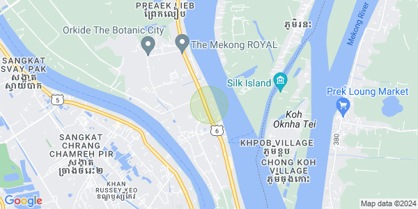 水净华区, 金边地图