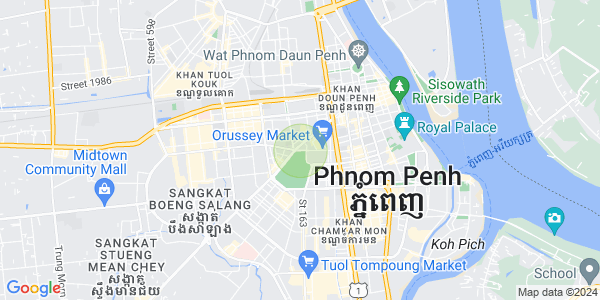 Carte de Veal Vong, 7 Makara, Phnom Penh