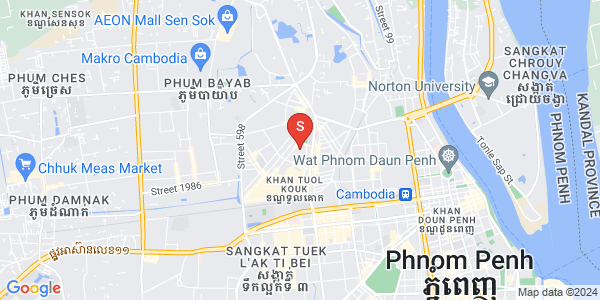万谷湖1分区, 堆谷区, 金边地图