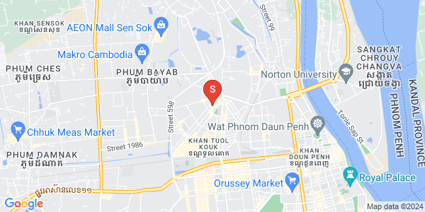 宣城2, 堆谷区, 金边地图