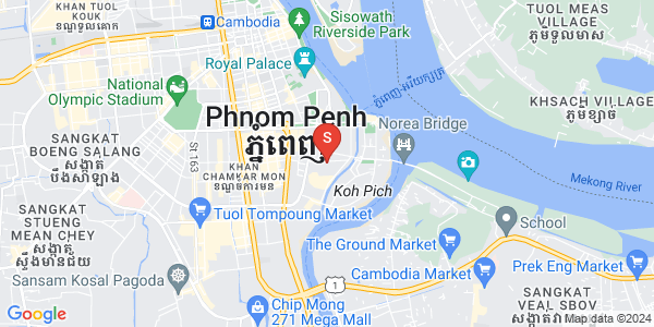 百色河分区, 占卡蒙, 金边地图