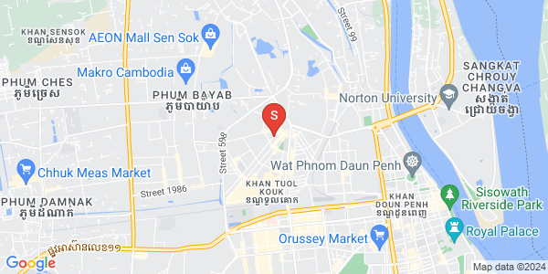 317 317, 万谷湖1分区, 堆谷区, 金边地图