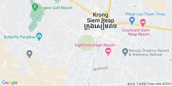 Svay Dangkum分区, 暹粒地图