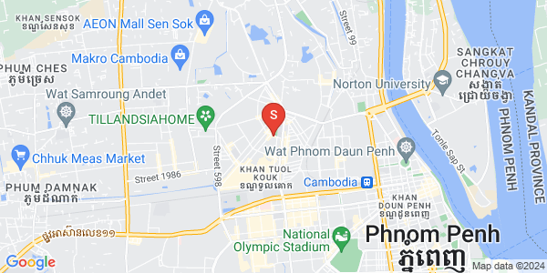 万谷湖1分区, 堆谷区, 金边地图