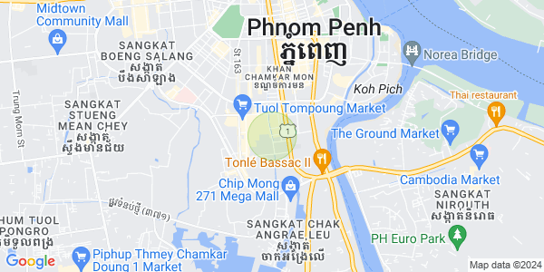 แผนที่ บีเคเค 3, บึงเกงกอง, พนมเปญ