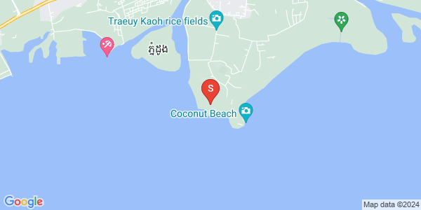 Carte de Traeuy Kaoh, Kampot