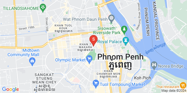 แผนที่ โอรือไซ 2, เจ็ดมกรา, พนมเปญ