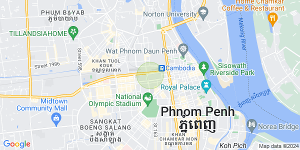 Map of Mittapheap, 7 Makara, Phnom Penh
