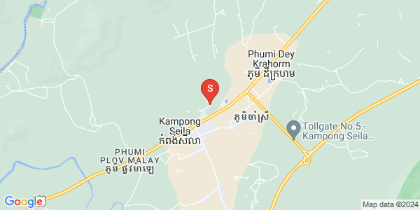 Carte de Kampong Seila, Sihanoukville