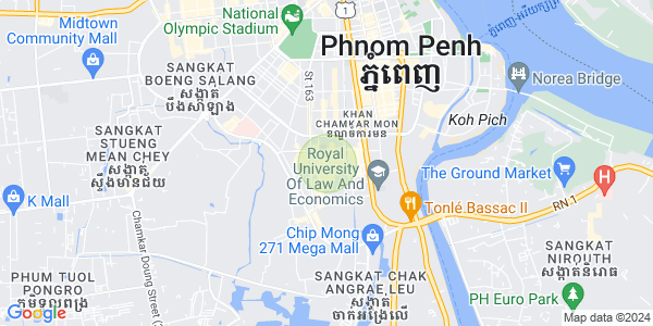 Mapa: Toul Tum Poung 2, Chamkarmon, Phnom Penh