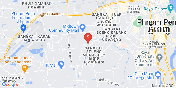 Map of 371 02, Tuek Thla, Sen Sok, Phnom Penh