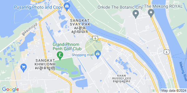 Mapa: Chrang Chamres I, Russey Keo, Phnom Penh