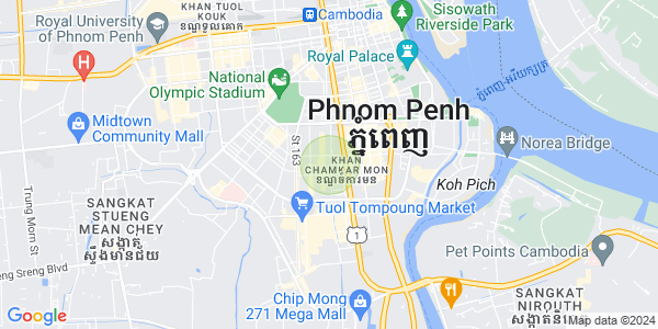 แผนที่ BKK 1, บึงเกงกอง, พนมเปญ
