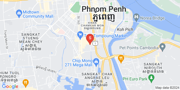 Boeung Tumpun分区, 棉芷区, 金边地图