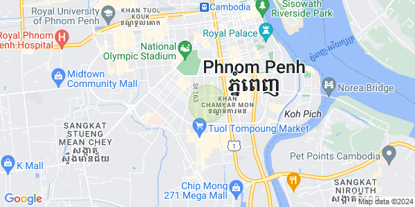 แผนที่ โอลิมปิก, บึงเกงกอง, พนมเปญ