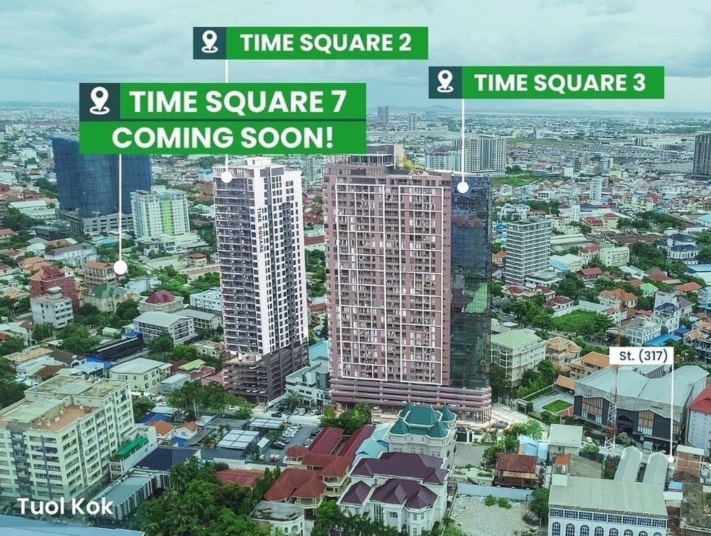 Time Square 7 | Condo Na prodej in Toul Kork Na dotaz