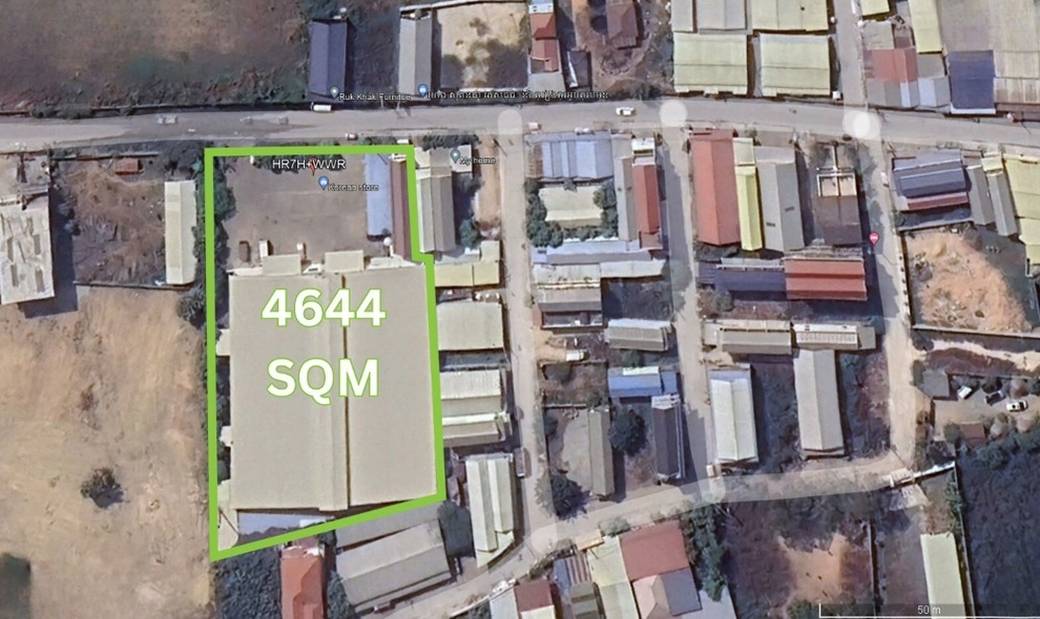 4,644 sqm Land Size Továrna Na prodej