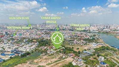 土地For Sale & Rent，位于Nirouth分区, 铁桥头区, 金边