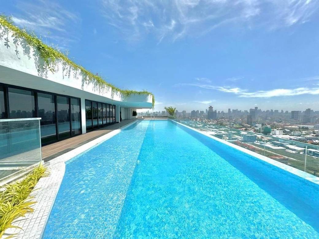 45 sqm Living Size Condo K pronájmu in Sen Sok