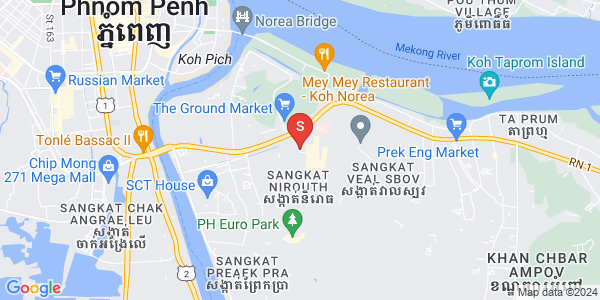 铁桥头区I分区, 铁桥头区, 金边地图