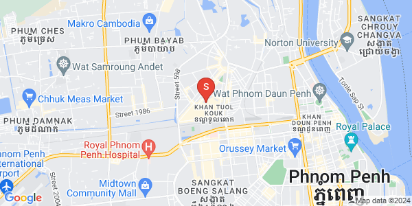 ផែនទី បឹងកក់២, ទួលគោក, ភ្នំពេញ
