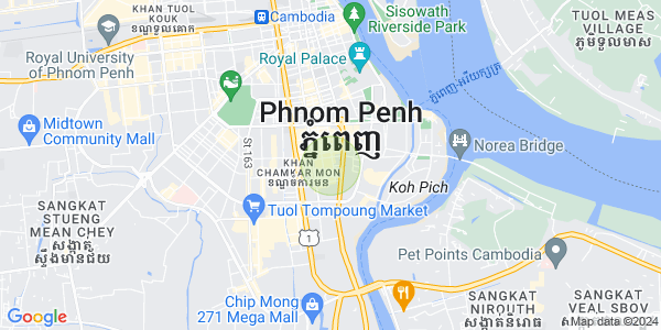แผนที่ Embassy Residences - Phnom Penh's Landmark Condominium