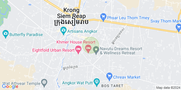 Carte de Sala Kamraeuk, Siem-Réap