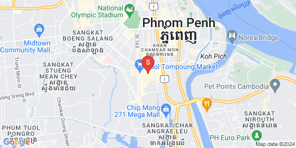 Toul Svay Prey 2镇, 波哥堪, 金边地图