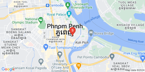 百色河分区, 占卡蒙, 金边地图