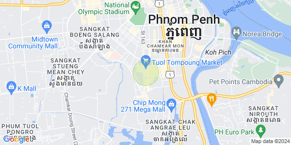 แผนที่ ตวลตุมปุง 1, จัมการมอน, พนมเปญ