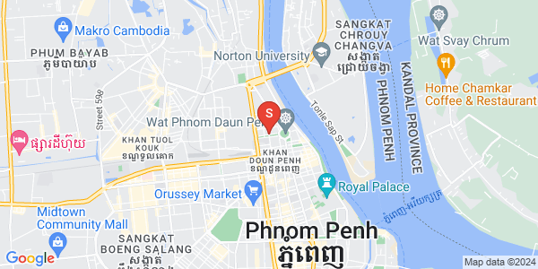 新金边, 森速区, 金边地图