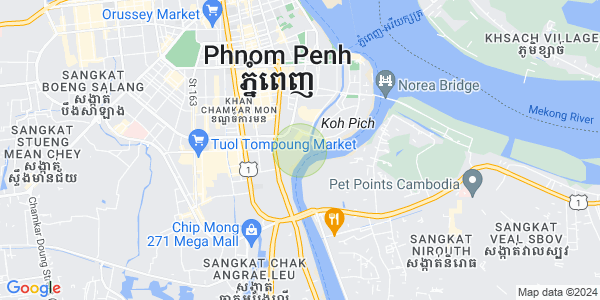 百色河分区, 占卡蒙, 金边地图